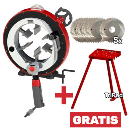 AXXAIR Orbitální řezačka Ø 140 - 328 mm CC322